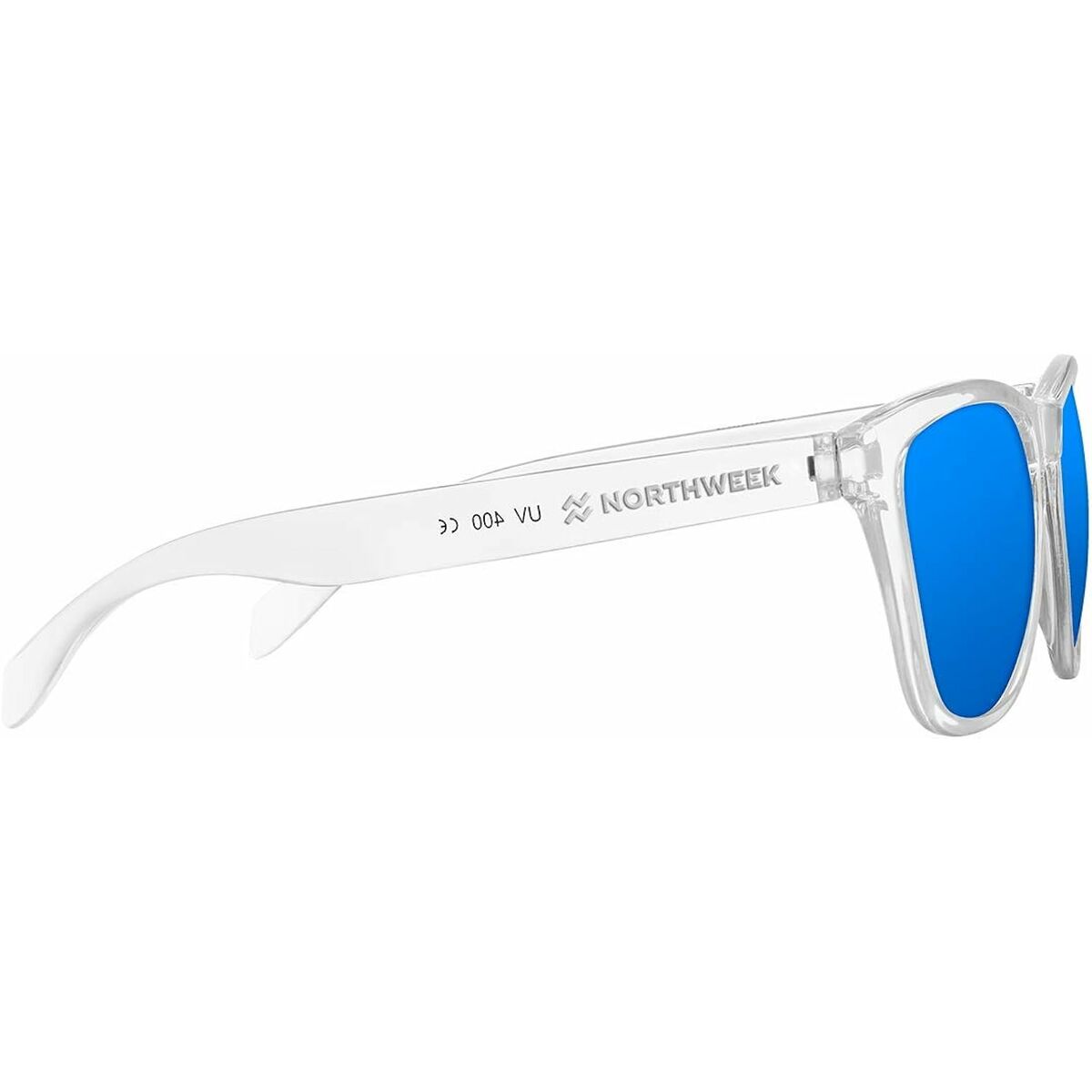 Northweek Kindersonnenbrille Northweek Kids Bright Ø 47 Mm Blau Durchsichtig