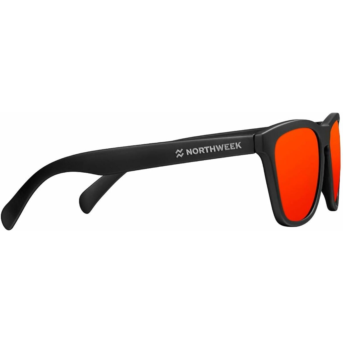 Northweek Kindersonnenbrille Northweek Kids Ø 45 Mm Rot Schwarz