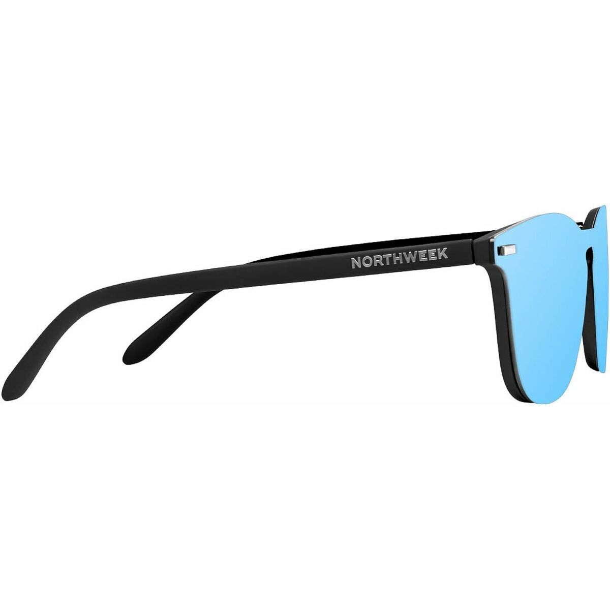 Northweek Unisex-Sonnenbrille Northweek Wall Phantom Ø 45 Mm Blau Schwarz