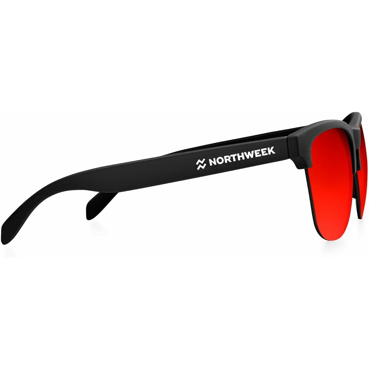 Northweek Unisex-Sonnenbrille Northweek Gravity Ø 48 Mm Orange Schwarz