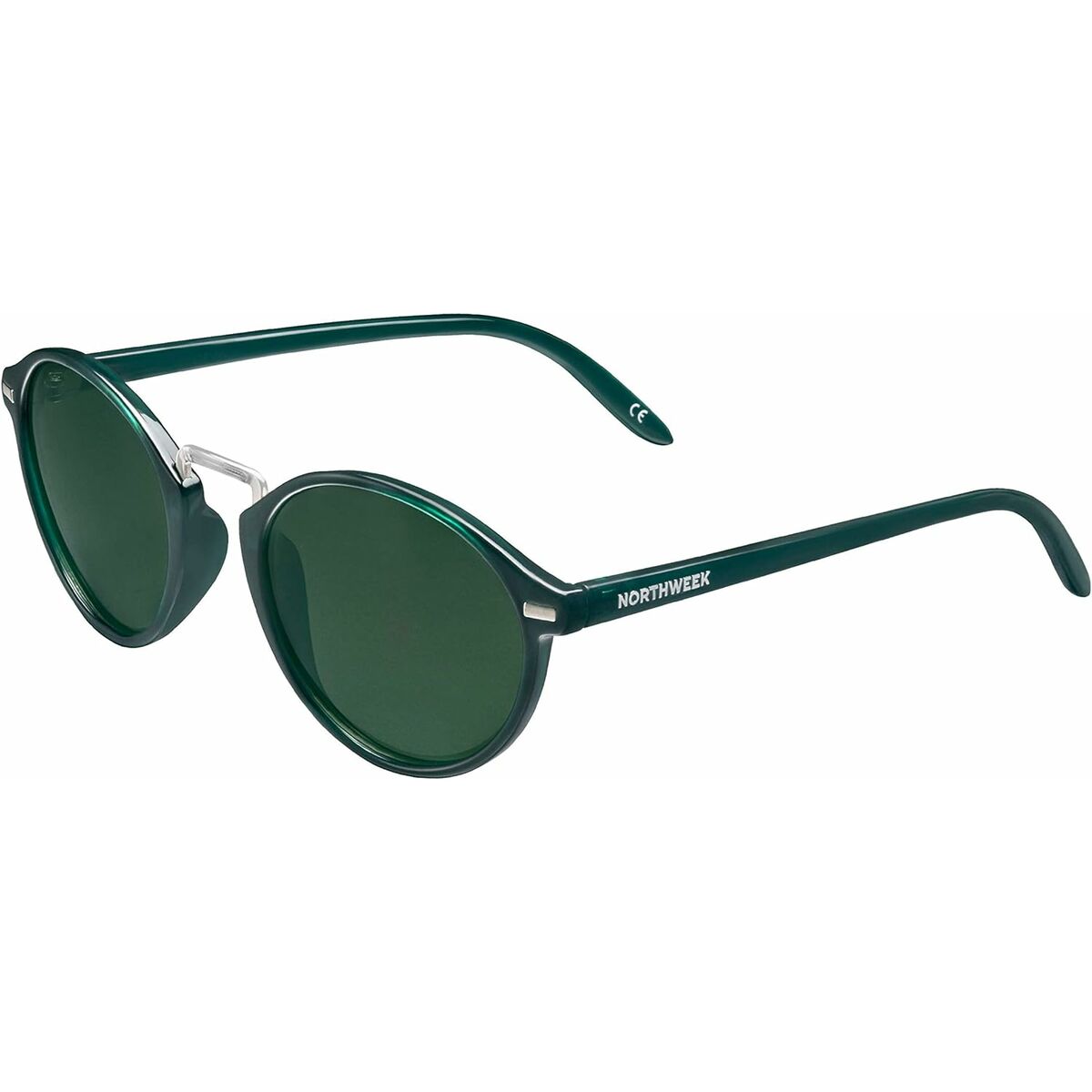 Northweek Unisex-Sonnenbrille Northweek Vesca  Ø 47 Mm Grün