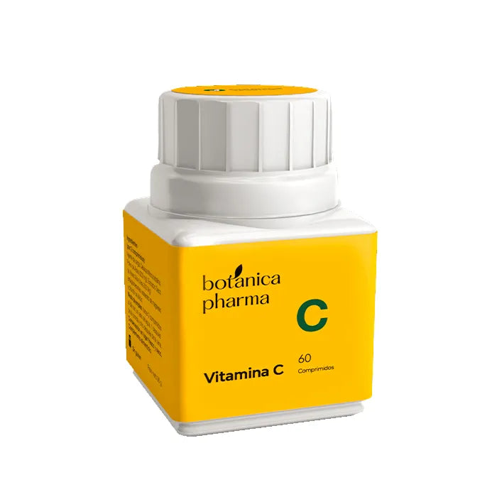 BOTÁNICAPHARMA BOTÁNICAPHARMA Sterifiziertes Vitamin C 60 Tabletten Nahrungsergänzung Kosmetik