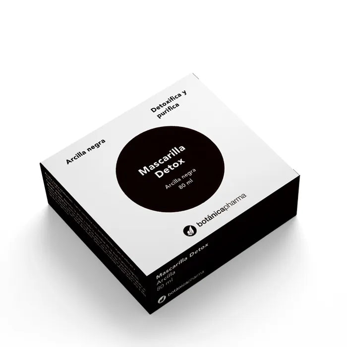 BOTÁNICAPHARMA BOTÁNICAPHARMA Schwarze Tonerde Entgiftungsmaske 80 ml Kosmetik