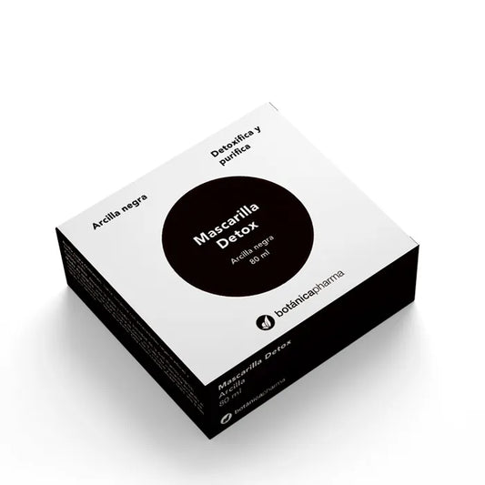 BOTÁNICAPHARMA BOTÁNICAPHARMA Schwarze Tonerde Entgiftungsmaske 80 ml Kosmetik