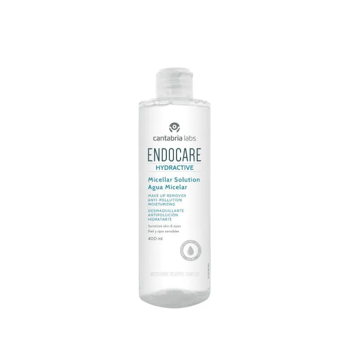 ENDOCARE ENDOCARE Hydractive Mizellenwasser 400 ml Reinigungslösung für Gesicht und Augen Kosmetik