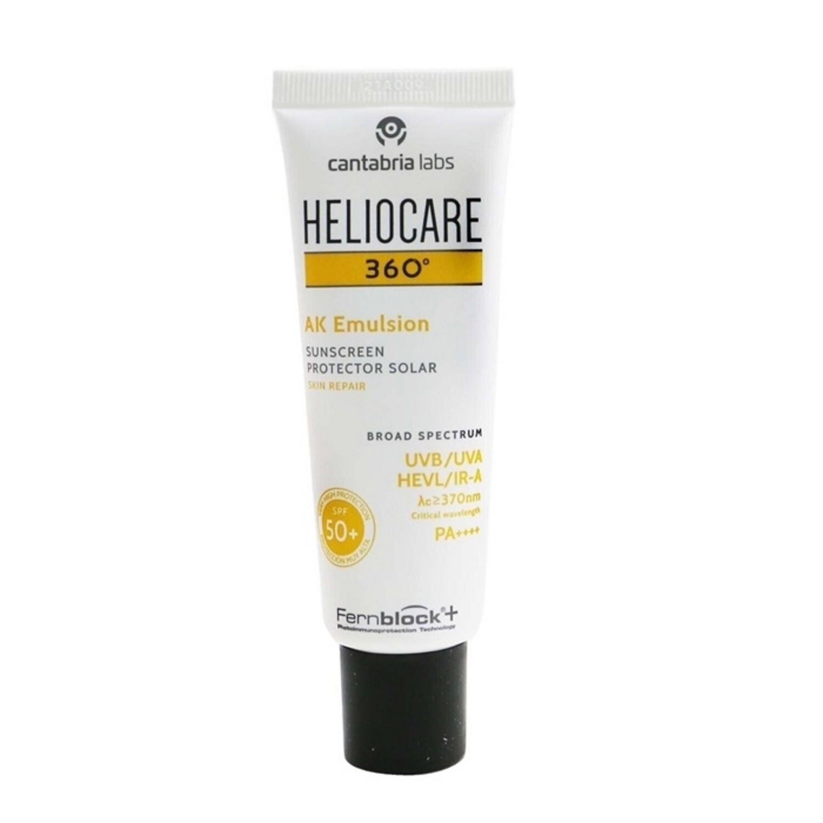 Cantabria Labs Cantabria Labs, Heliocare 360º, UV-Schutz, Täglich, Emulsion, Für das Gesicht, SPF50+, 50 ml Regular
