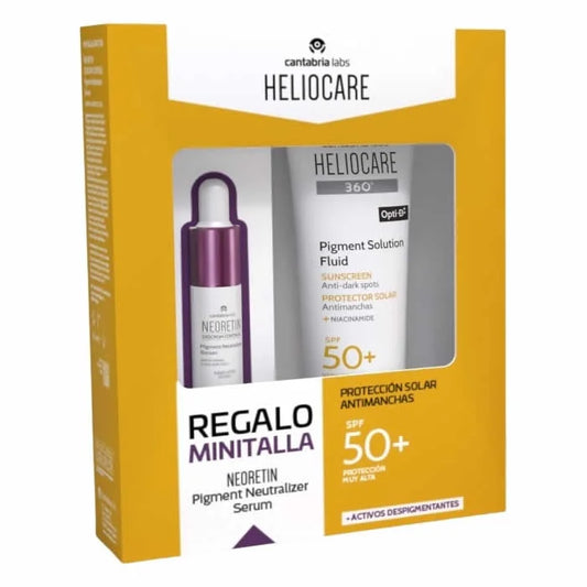 HELIOCARE HELIOCARE 360 Opti D Pigment Solution Fluid SPF50+ 50 ml Set 2 Artikel Kosmetik