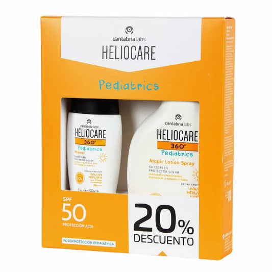 HELIOCARE HELIOCARE Pediatrics Atopic Lotion Spray SPF 50 250 ml Set 2 Artikel Bodylotion
