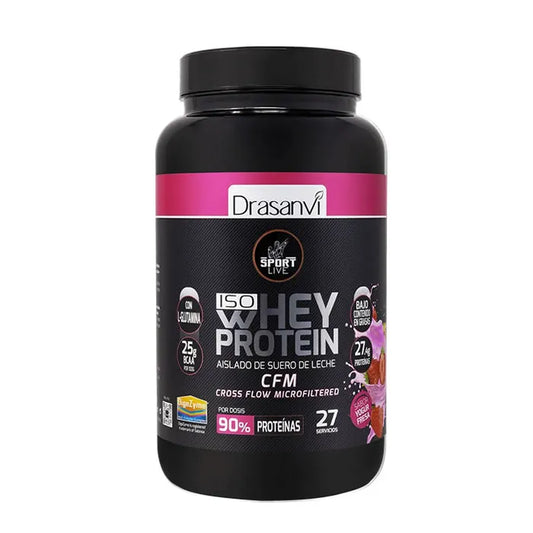 DRASANVI DRASANVI Whey Protein Erdbeer-Joghurt Geschmack 800 g Pulver Kosmetik