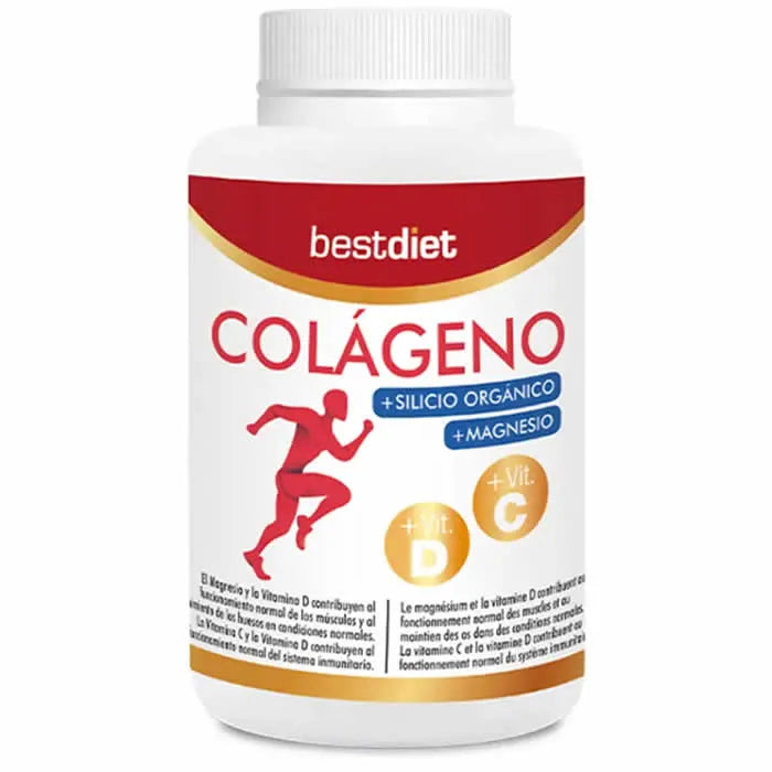 BEST DIET BEST DIET Collagen mit Bio-Silizium und Magnesium 120 Tabletten Nahrungsergänzung Kosmetik