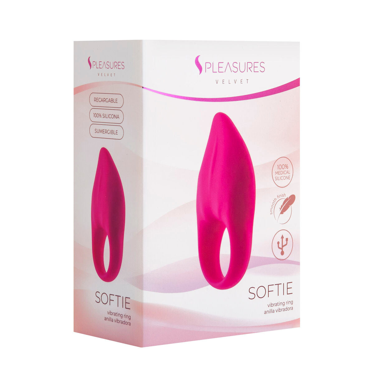 Vibrierender Penisring S Pleasures Rosa