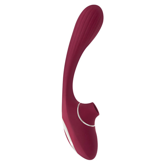 Klitoris-Sauger S Pleasures Granatrot