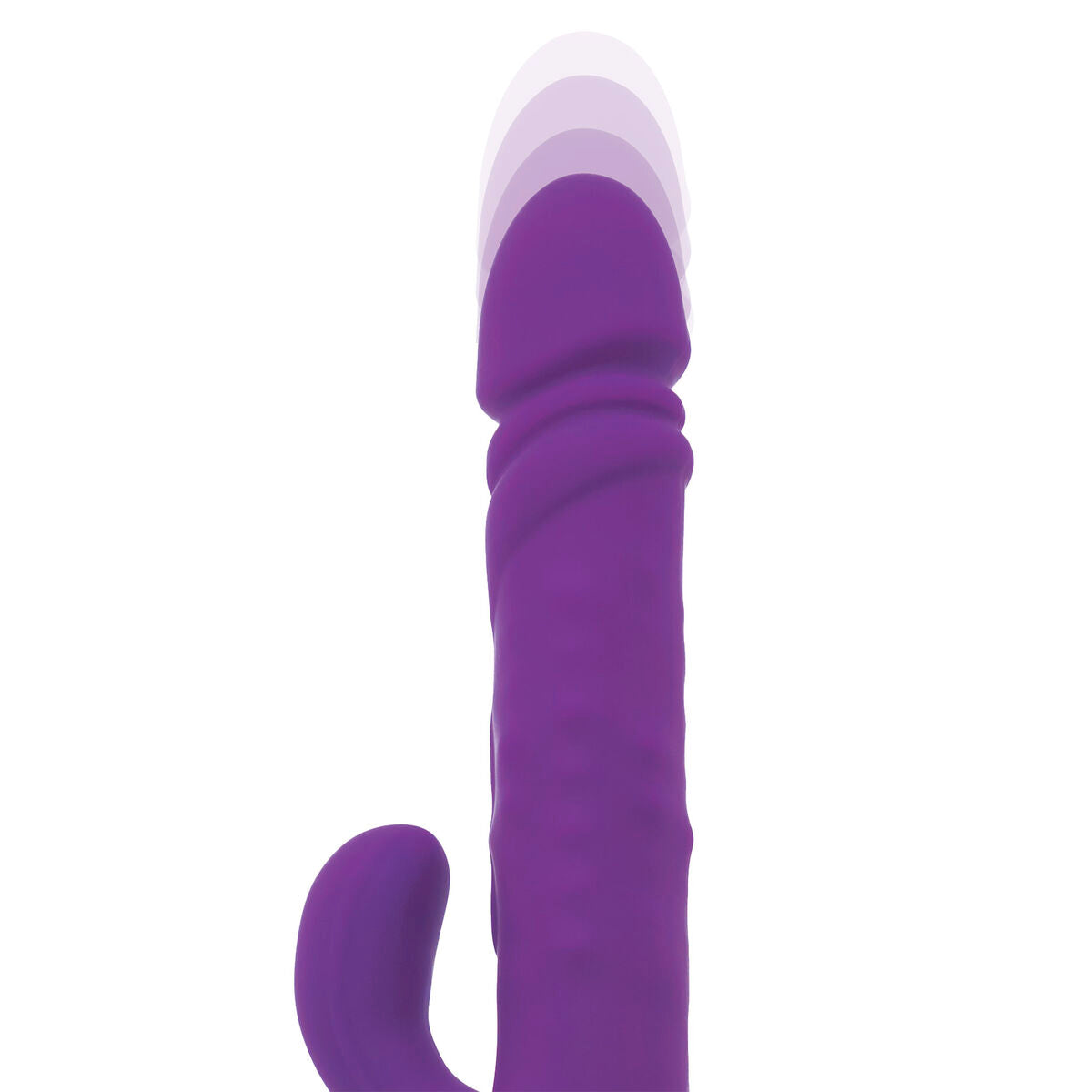 Dual Stimulationsvibrator S Pleasures Schwarz Lila