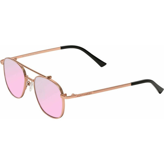 Northweek Unisex-Sonnenbrille Northweek Falcon Ø 42 Mm Rosa Gold