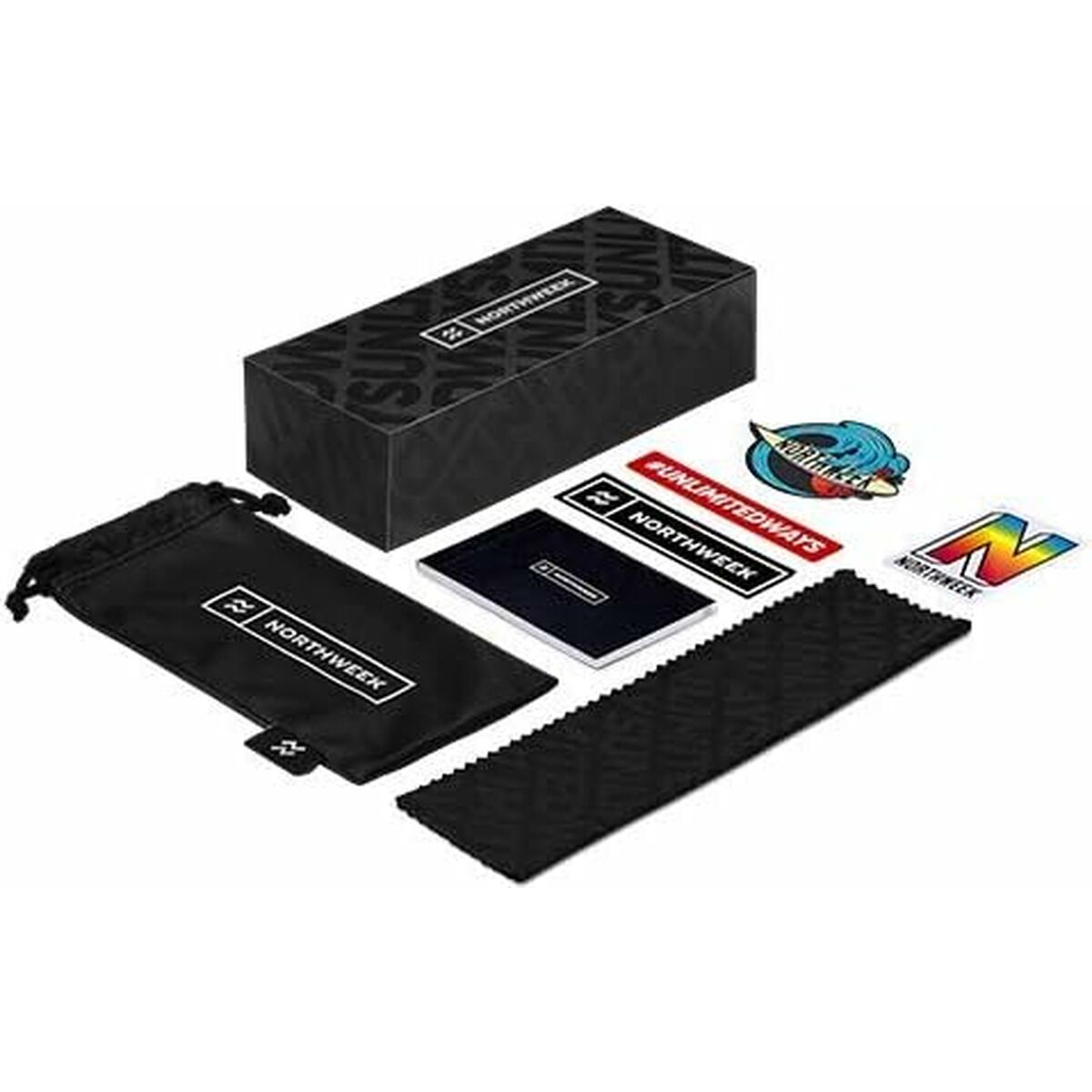 Northweek Unisex-Sonnenbrille Northweek Falcon Ø 42 Mm Rosa Gold