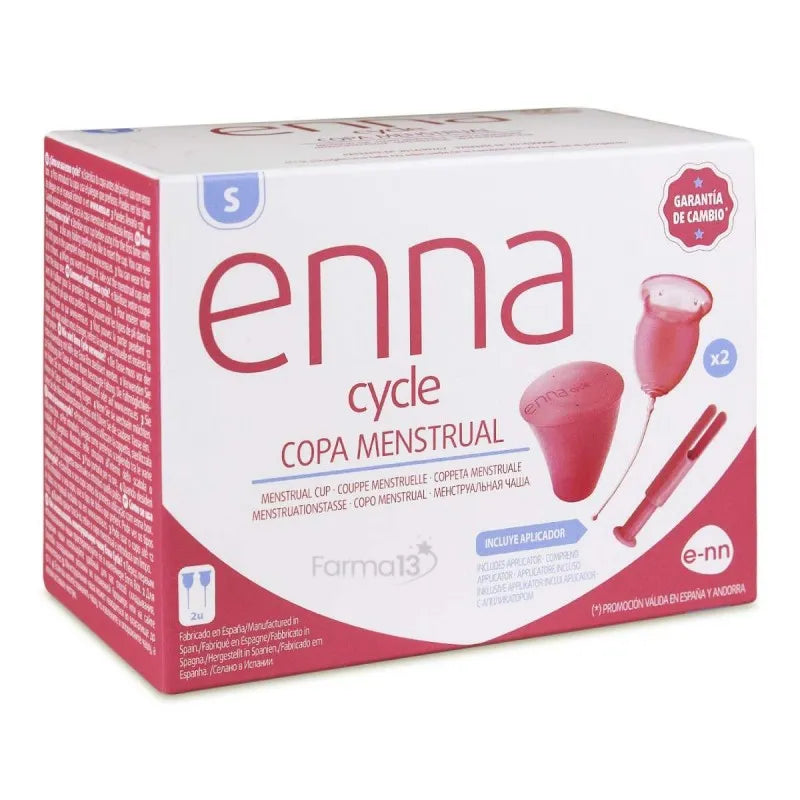 ENNA ENNA Enna Cycle Menstruationstasse Größe S 2 Stück mit Applikator Kosmetik