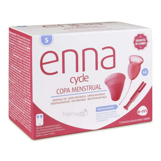 ENNA ENNA Enna Cycle Menstruationstasse Größe S 2 Stück mit Applikator Kosmetik