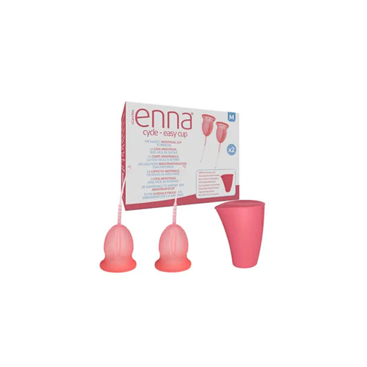 ENNA ENNA Easy Cup Menstruationstasse 2 Einheiten mit Etui Kosmetik