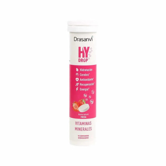 DRASANVI DRASANVI Hydrop Erdbeer Brausetabletten mit Elektrolyten 18 Stück Kosmetik