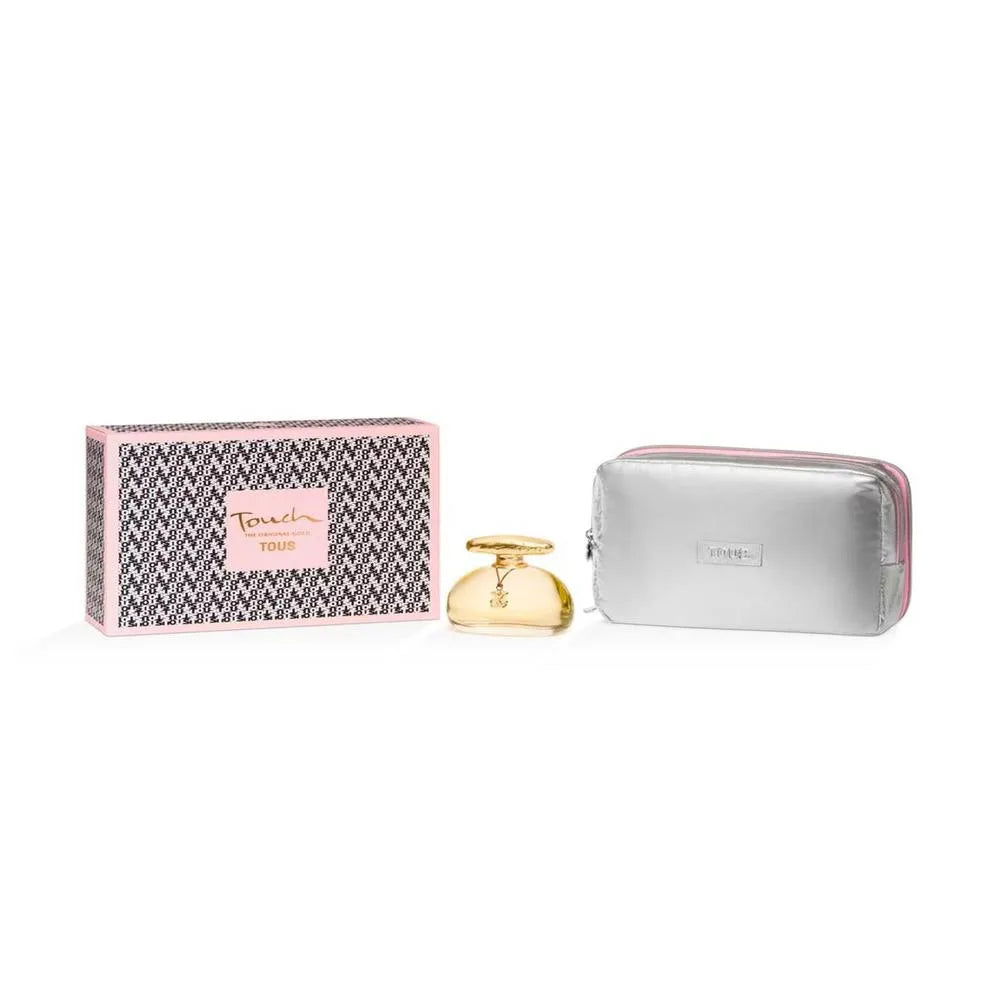 TOUS TOUS Touch Original Gold Etui mit 90 Vliespads Necese-D Kosmetikpflege