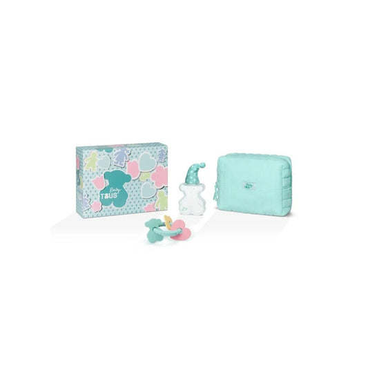 TOUS TOUS Baby Tous Eau de Cologne Spray 100 ml mit Neceser und Mordedor Set Kosmetik