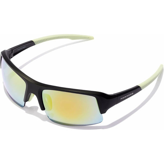 Hawkers Unisex-Sonnenbrille Hawkers Bat Ø 45 Mm Gelb Schwarz