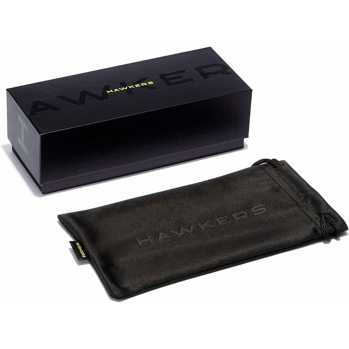 Hawkers Unisex-Sonnenbrille Hawkers Bat Ø 45 Mm Gelb Schwarz