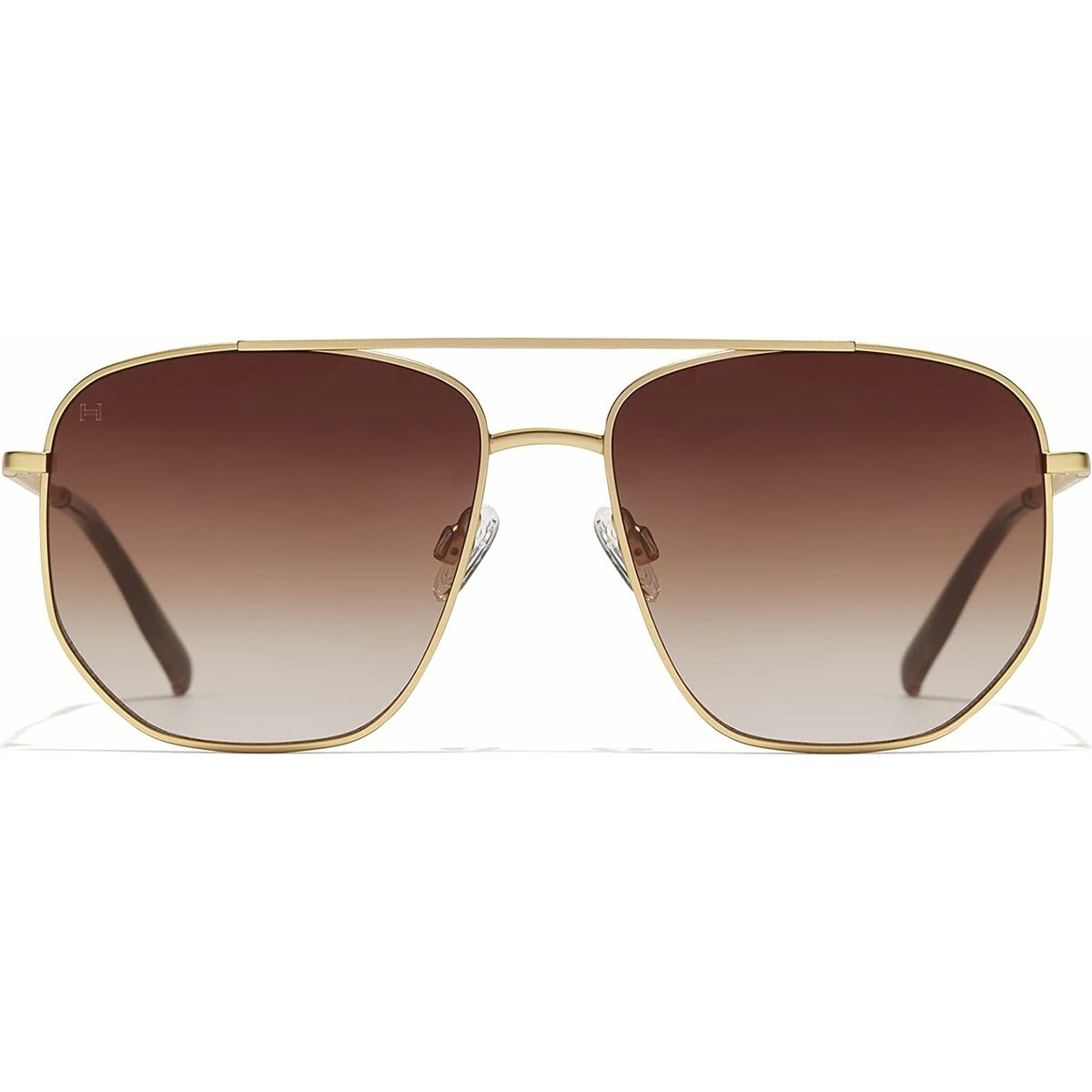 Hawkers Unisex-Sonnenbrille Hawkers Cad Ø 53 Mm Gold Braun