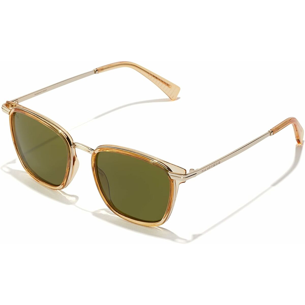 Hawkers Unisex-Sonnenbrille Hawkers Ink Ø 50 Mm Gold Grün