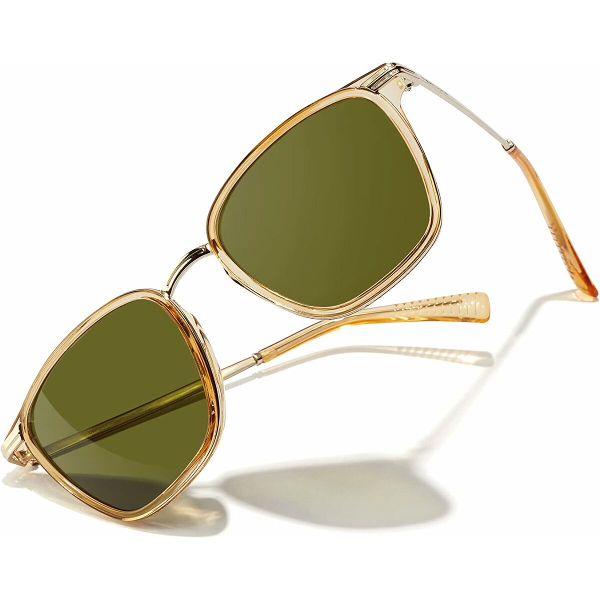 Hawkers Unisex-Sonnenbrille Hawkers Ink Ø 50 Mm Gold Grün
