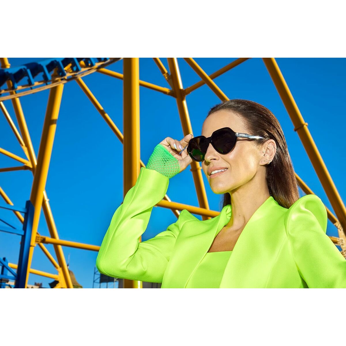 Hawkers Damensonnenbrille Hawkers X Paula Echevarría Ø 59 Mm Schwarz