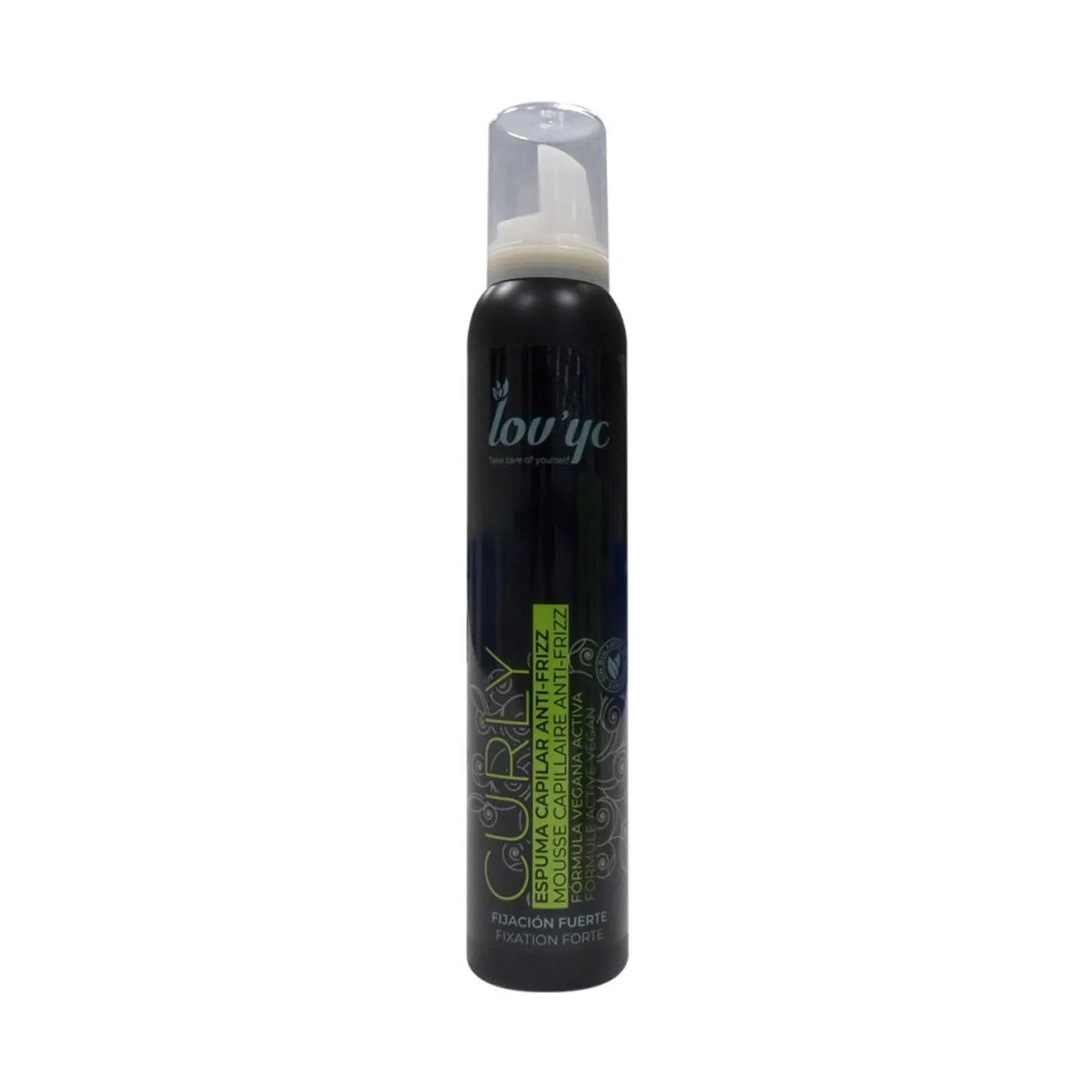 LOVYC LOVYC Lovyc Curly Anti-Frizz Haarschaum Vegane Formel Feste Fixierung 200 ml Kosmetik