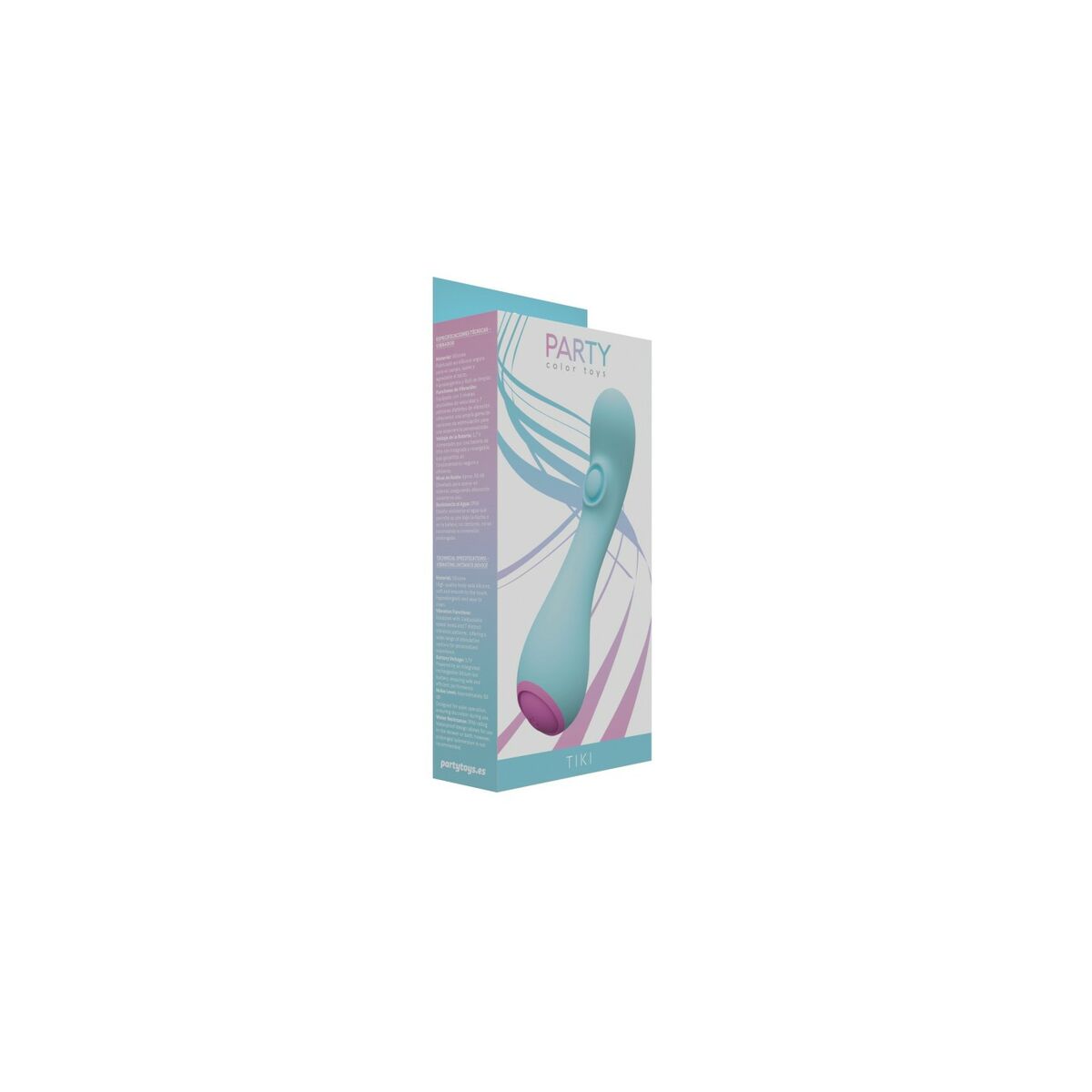 G-Punkt Vibrator Party Color Toys TIKI Blau