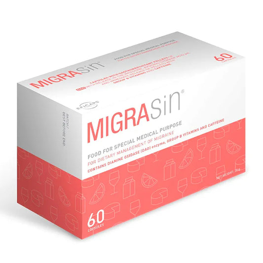 VPHARMA VPHARMA Migrasin 60 Kapseln Nahrungsergänzungsmittel Kosmetik
