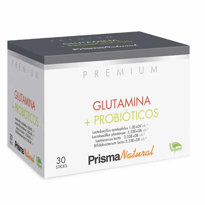 PRISMA NATURAL PRISMA NATURAL Glutamine + Probiotics 30 Sticks je 4,37 g Nahrungsergänzung Kosmetik