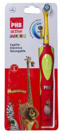 PHB PHB Elektrische Junior Zahnbürste Rot Sesame Street Kosmetik