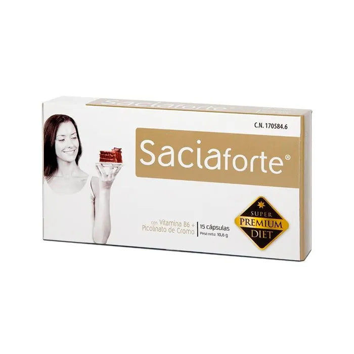 SACIAFORTE SACIAFORTE Saciaforte 15 Kapseln Kosmetik Nahrungsergänzung