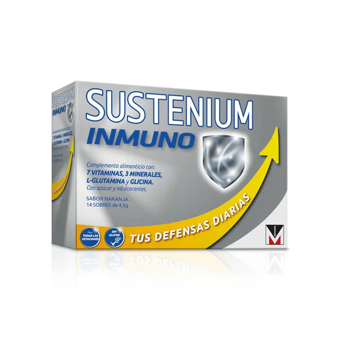 SUSTENIUM SUSTENIUM Immuno Nahrungsergänzung Orange Geschmack 14 Sachets Kosmetik