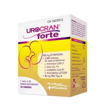 PUSQUAMPHARMA PUSQUAMPHARMA Urocran Forte 30 Sobres Kosmetikprodukt