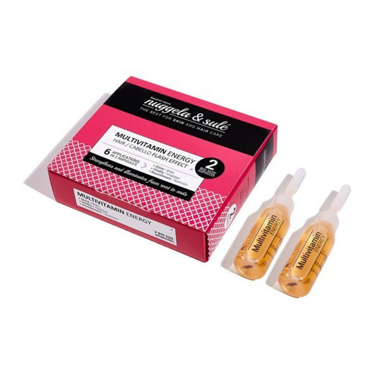 Duo Set, Nuggela & Sule, Multivitamin Energy, Haarwachstum Vitamine, Stärkung, 2 stk, 10 ml