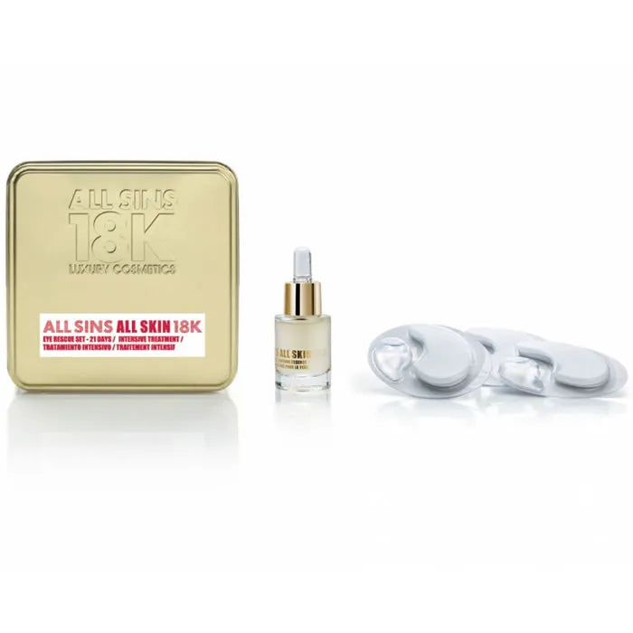ALL SINS 18K ALL SINS 18K All Skin Eye Rescue 21 Days Intensive Treatment Set 2 Artikel Kosmetik