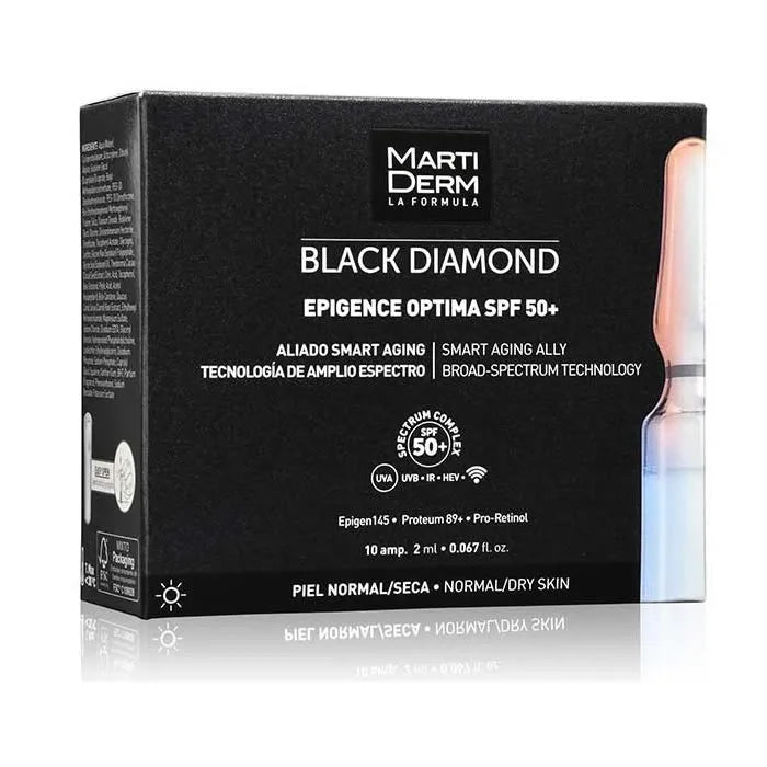MARTIDERM MARTIDERM Black Diamond Epigence Optima SPF 50 30 Ampullen Gesichtsschutz Kosmetik