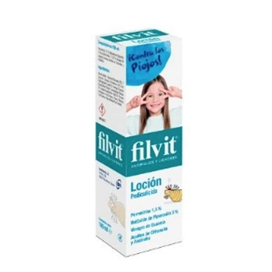 FILVIT FILVIT Läuseabwehrende Pedikulozid-Lotion 100 ml Bodylotion