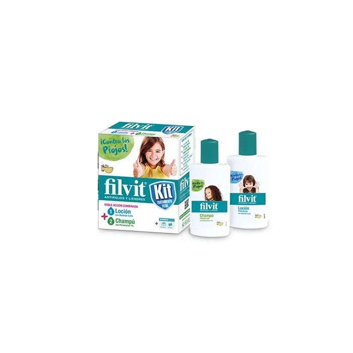 FILVIT FILVIT Anti Lice Lotion 100 ml Set 2 Stück Kopflaus Behandlung Bodylotion