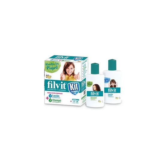 FILVIT FILVIT Anti Lice Lotion 100 ml Set 2 Stück Kopflaus Behandlung Bodylotion