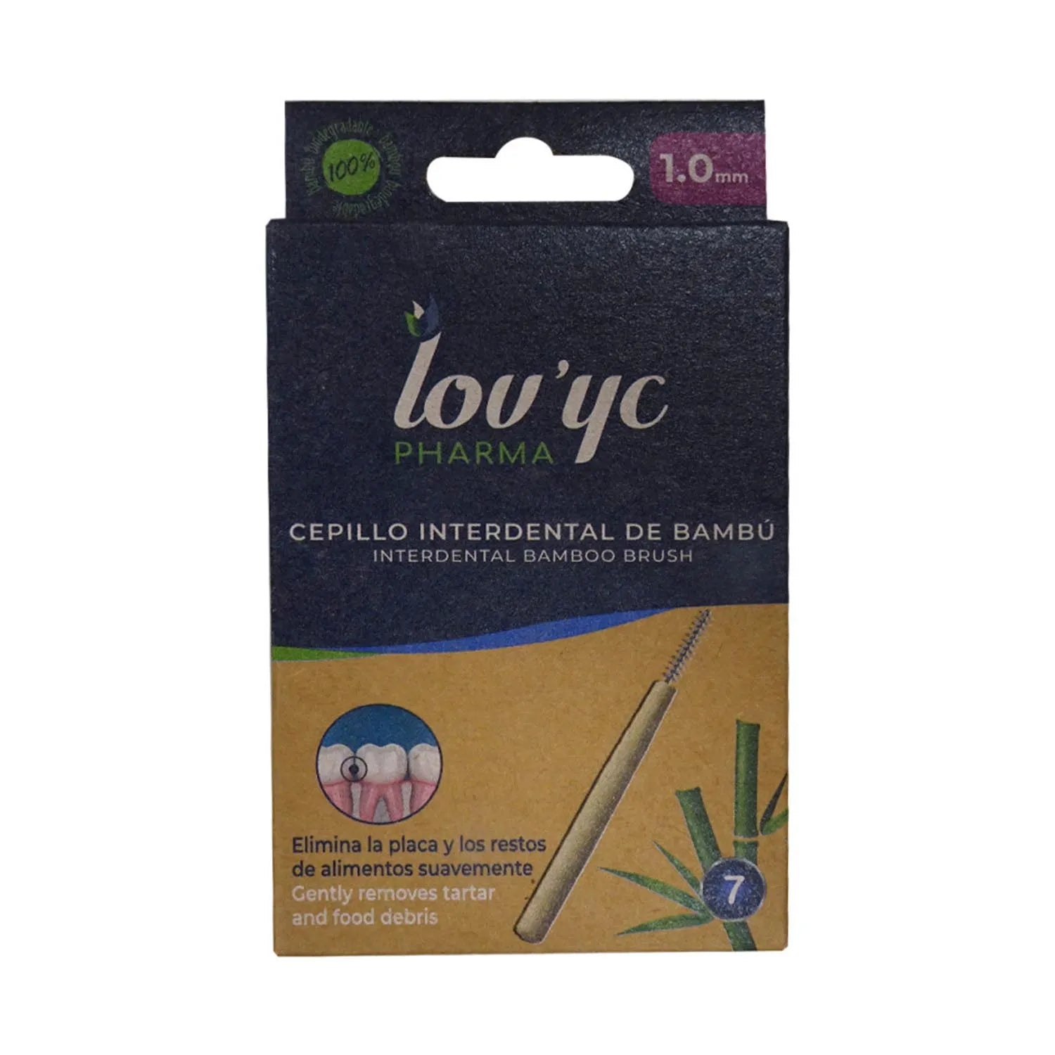 LOVYC LOVYC Lovyc Bambu Interdentalbürste 1 Stück im Behälter Kosmetik
