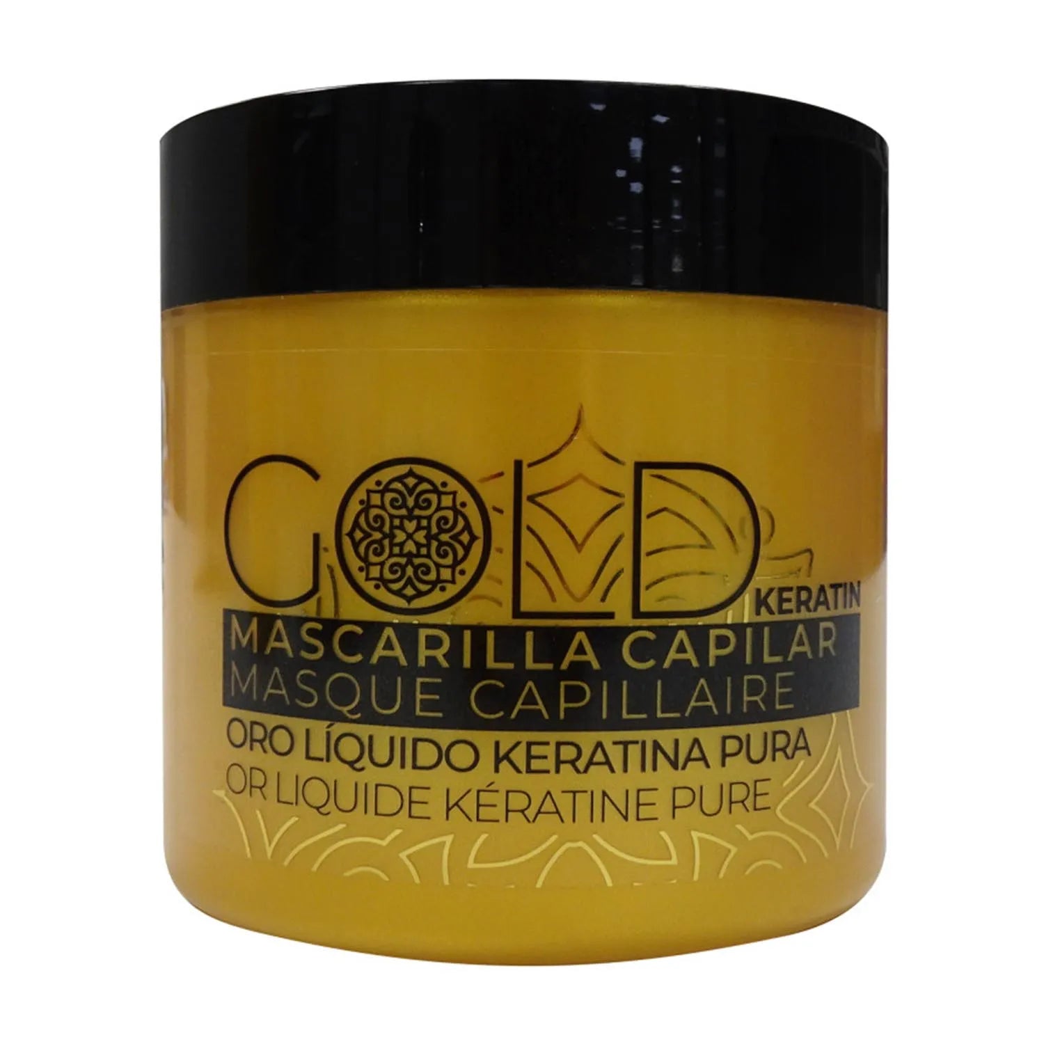 LOVYC LOVYC Elie Saab Lovyc Gold Mascarilla Capilar Oro Liquido Keratina Pura 400 ml Kosmetik