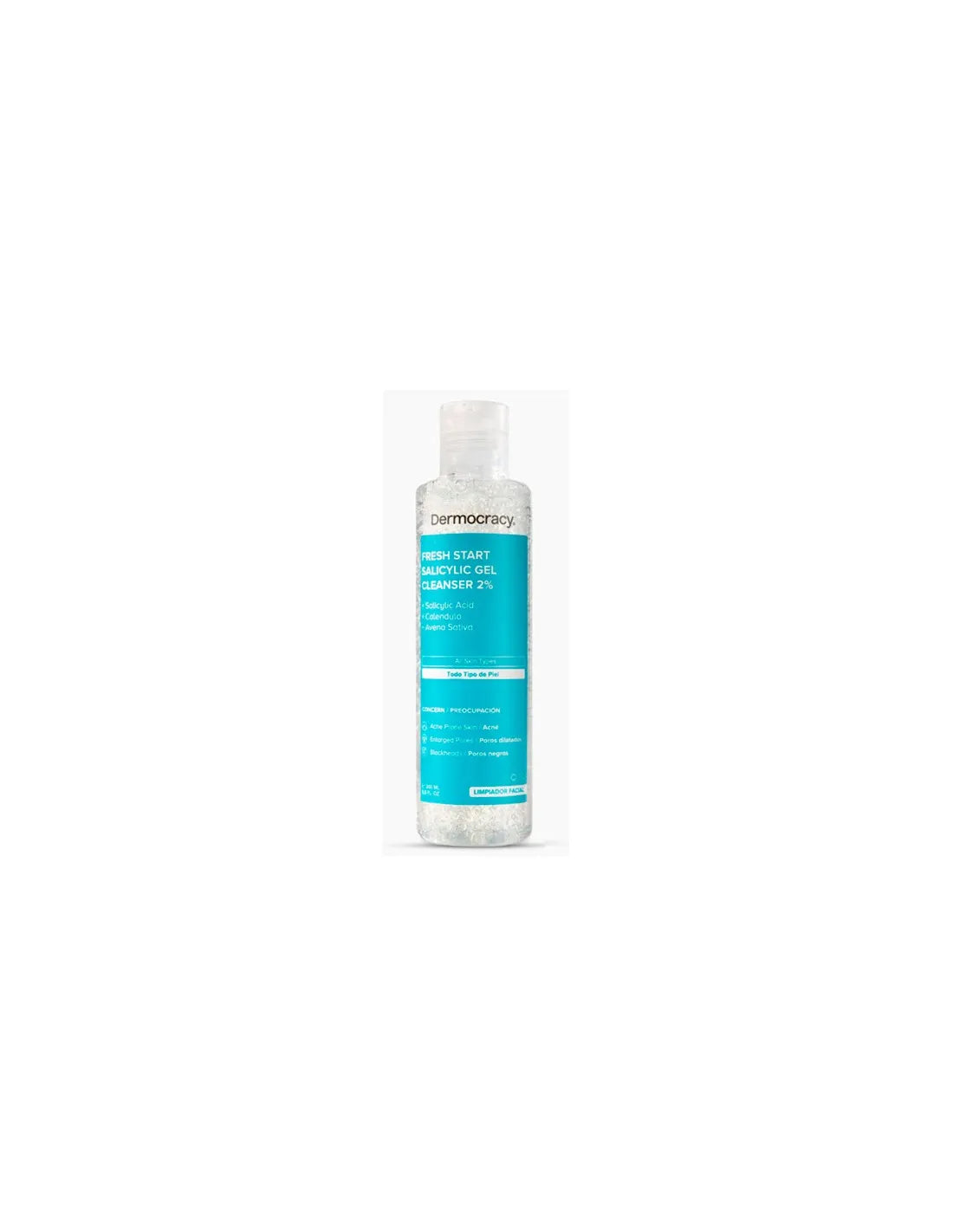 DERMOCRACY DERMOCRACY 2 Salicylsäure Reinigungsgel Make-up Entferner 200 ml Kosmetik