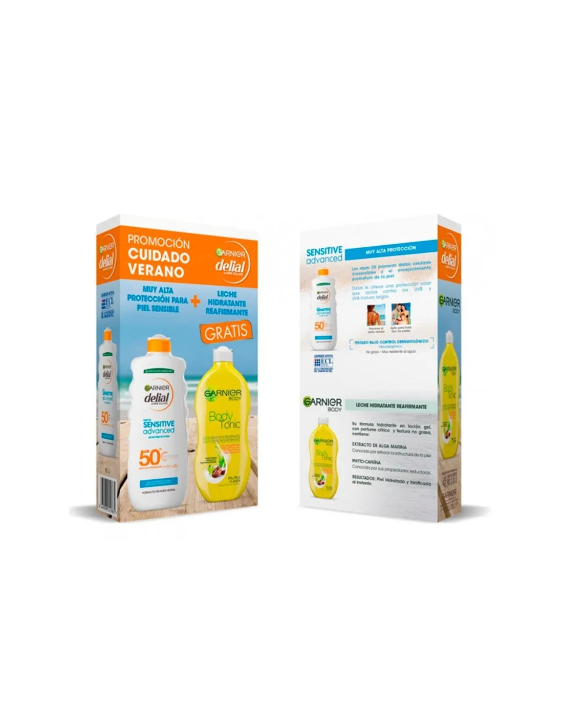 DELIAL DELIAL Leche Sonnencreme LSF 50 400 ml Sensitiv After Sun 100 ml Kosmetik