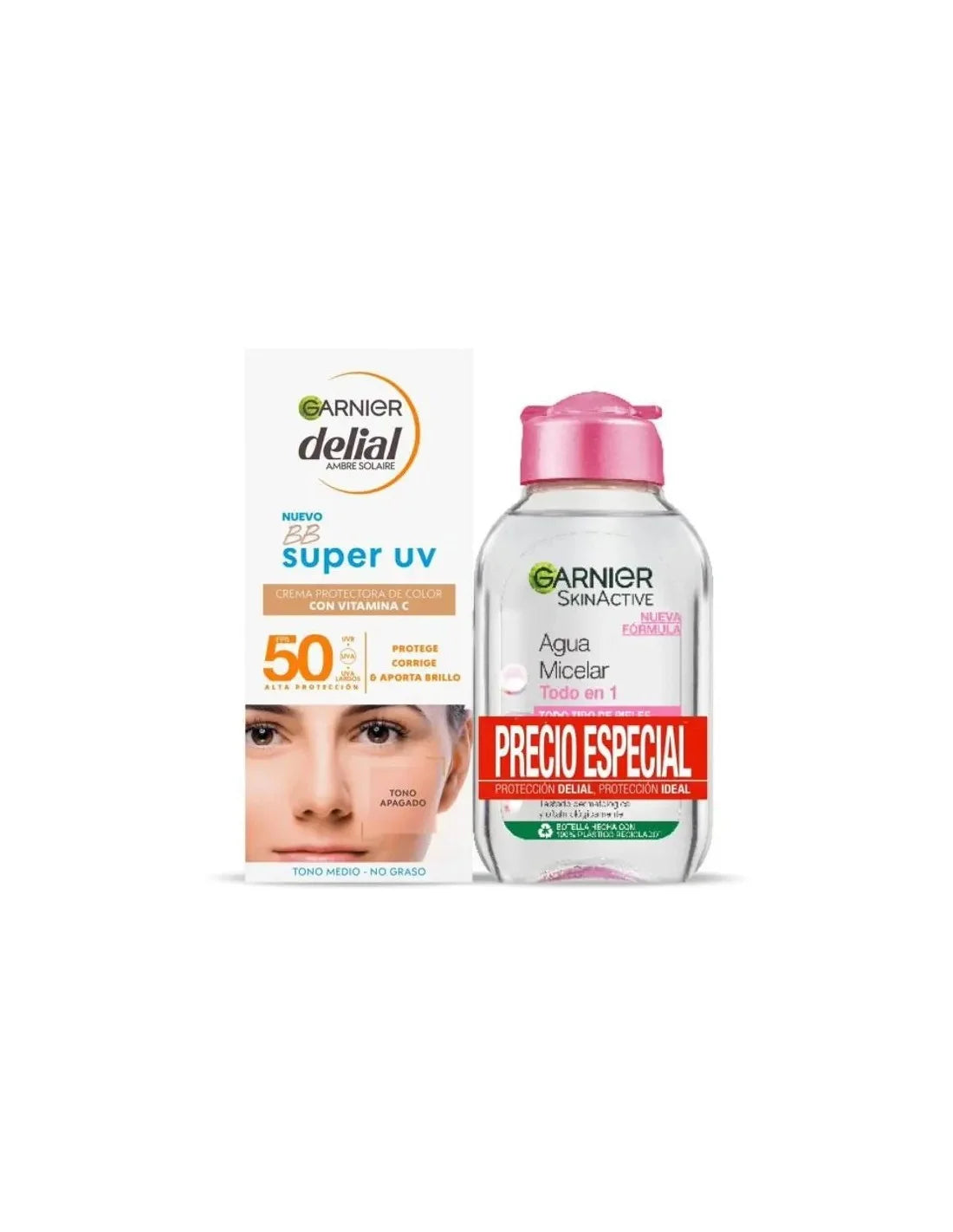 DELIAL DELIAL Facial BB Sun LSF 50 50 ml Micellar Sonnenschutz Gesichtspflege Sonnenpflege